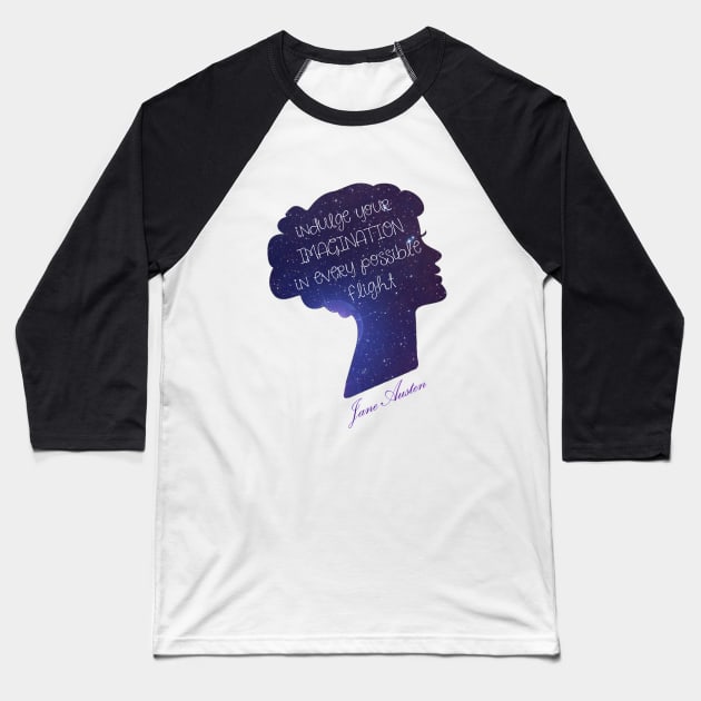 Indulge Your Imagination Baseball T-Shirt by Kayllisti